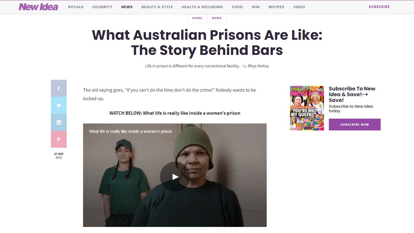 Australian Prison Conditions: What Are Australian Jails Like?